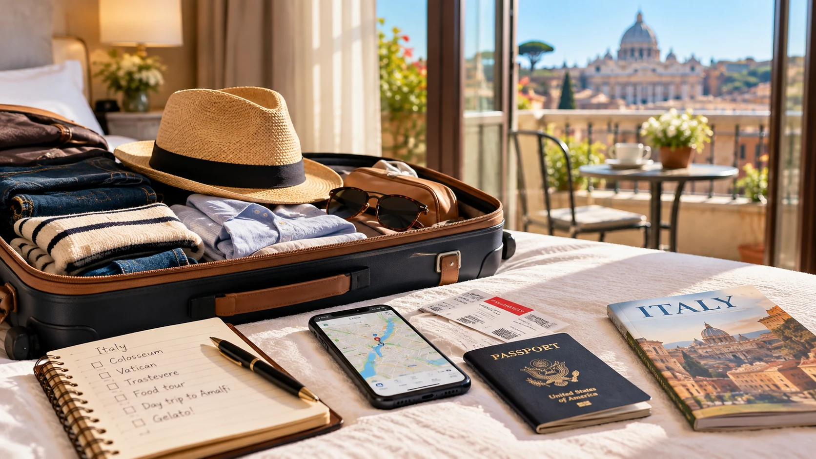 Italy travel scene supporting the eSIM comparison.